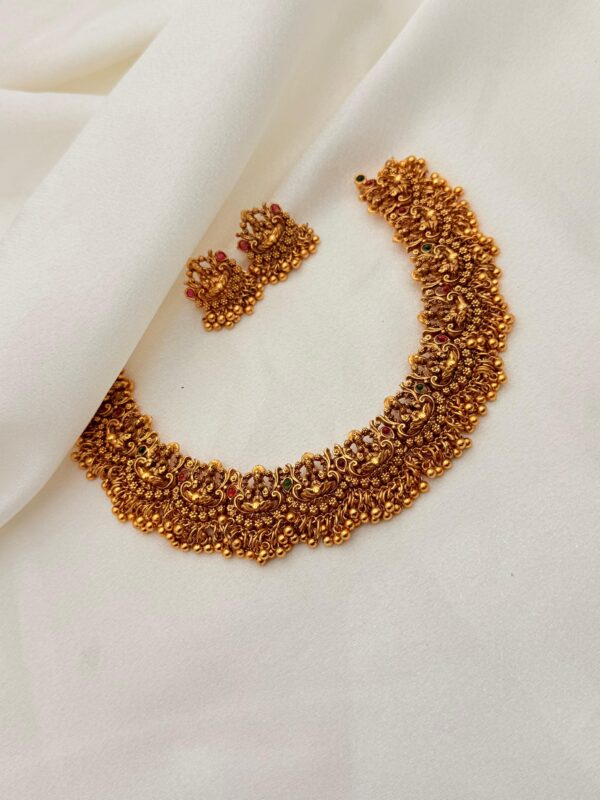 ANTIQUE TEMPLE NECKLACE SET