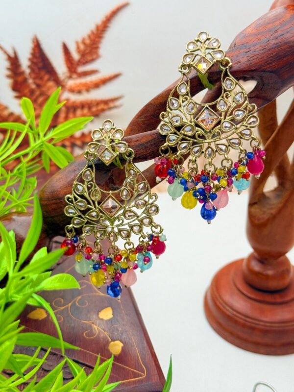 RANGOLI MULTI-HUE EARRINGS E-130