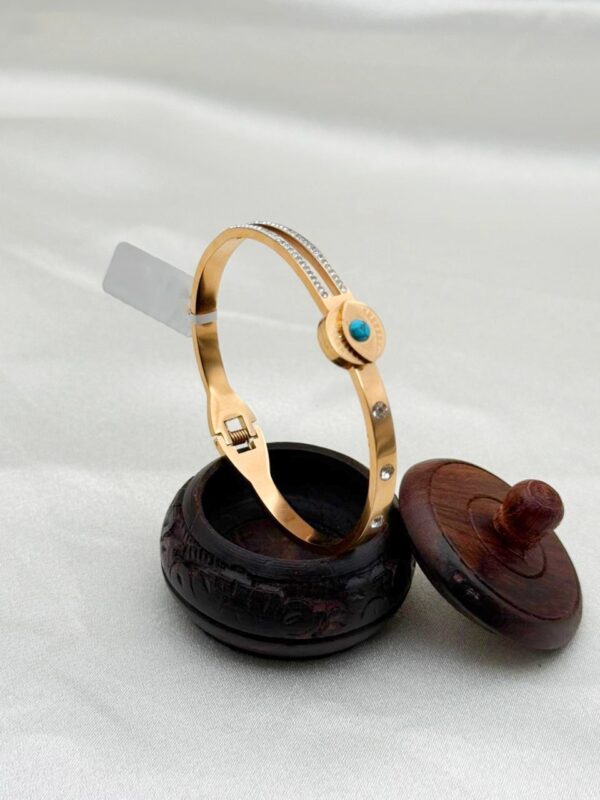 CHANDRIKA AURA ROSE GOLD BANGLE B-108