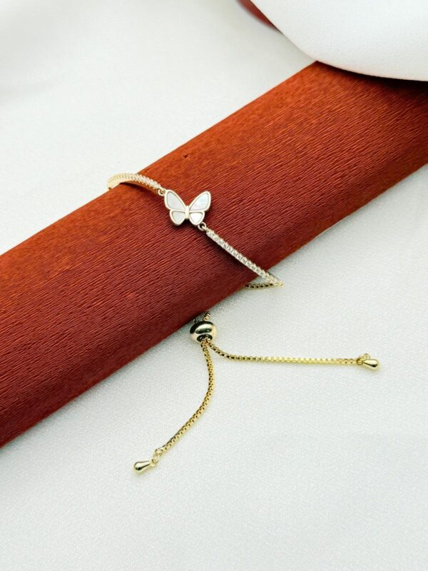 DAZZLING BUTTERFLY SPARKLE BRACELET BR-152
