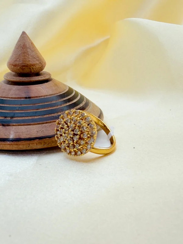 FINGER RING GOLDEN GLACE FR-240