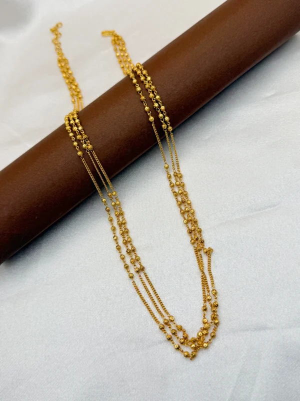 GOLD BEADS HARAM H-244