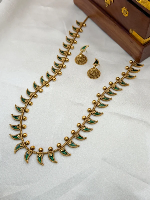 PALAKKA LEAF LONG HARAM SET H-250