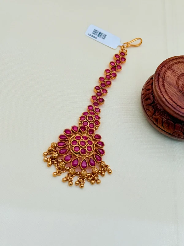 RUBY BRIDAL TIKKA NETTICHUTTI CH-258