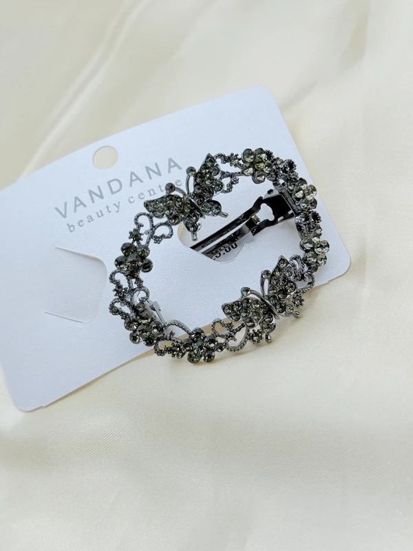 MYSTIC BUTTERFLY CRYSTAL HAIR CLIP HR-285