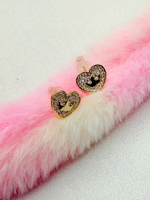Crown Heart STUDS ES-321