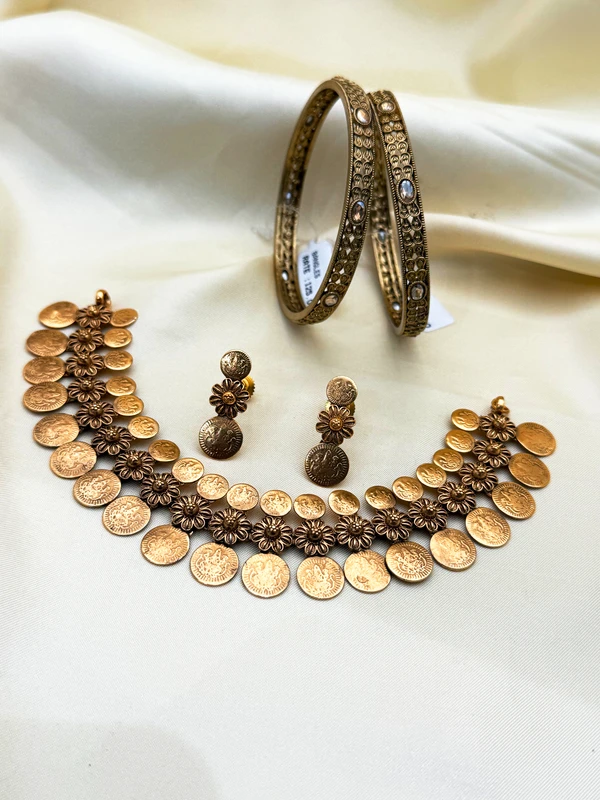 LAXMI COIN NECKLACE COMBO SET BC-459